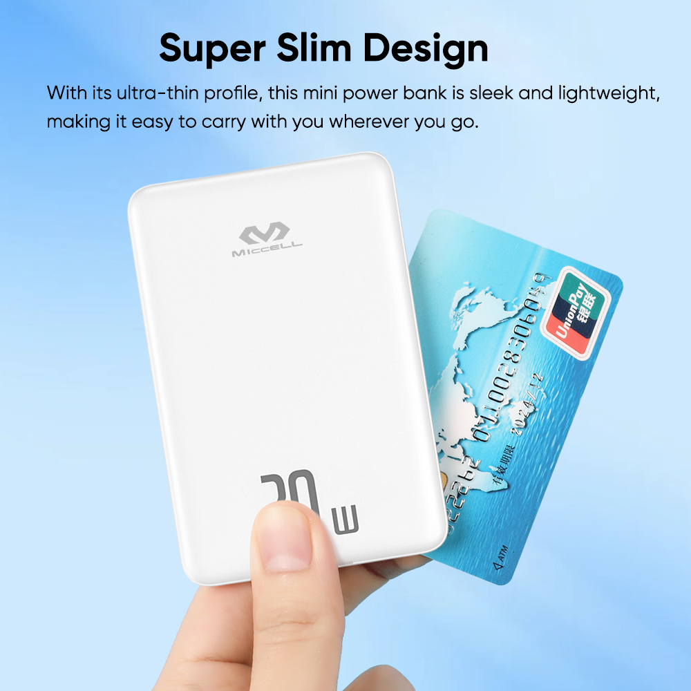 Super Slim Fast Charging Power Bank